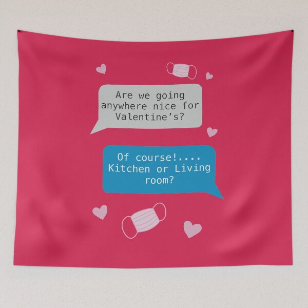 Item preview, Lockdown Valentines Day Ideas, funny Valentines Plans designed and sold by ToriaScarlett.