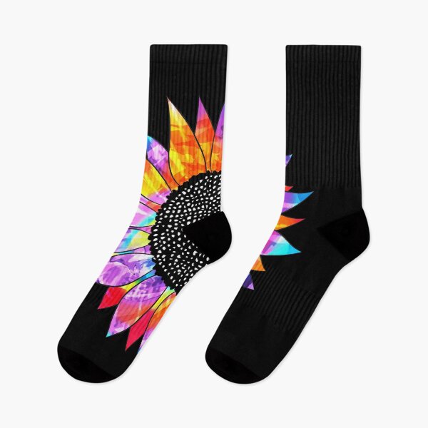 Item preview, Tie Dye Sunflower - Colorful Rainbow Sunflower designed and sold by MisPuHoney.