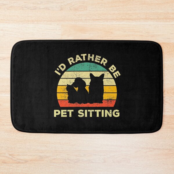 Item preview, I’d Rather Be Pet Sitting Vintage Gift For Pet Sitters designed and sold by JokeGysen.