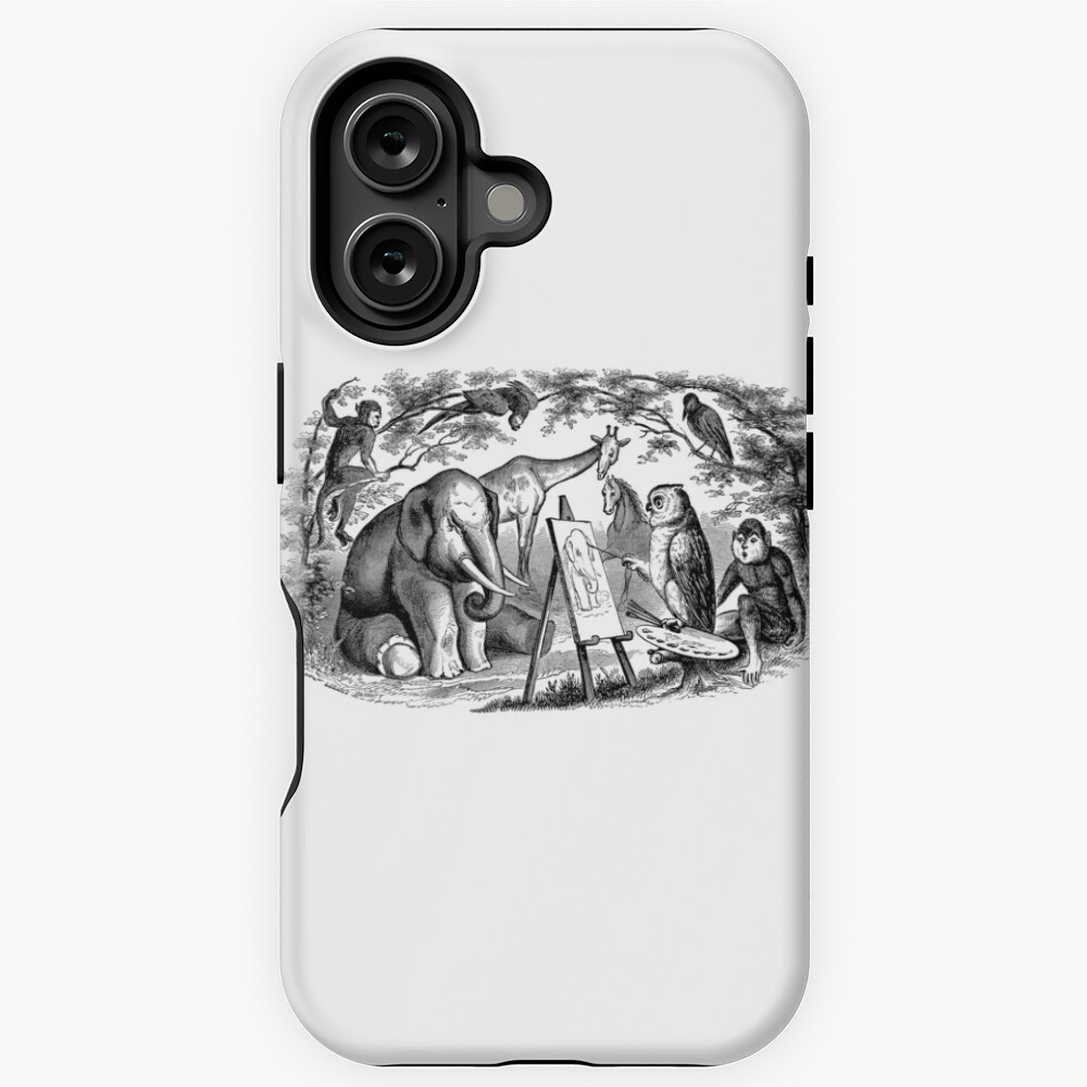 Aperçu de l'œuvre Coque antichoc Magsafe pour iPhone créée et vendue par SilverSpiral.