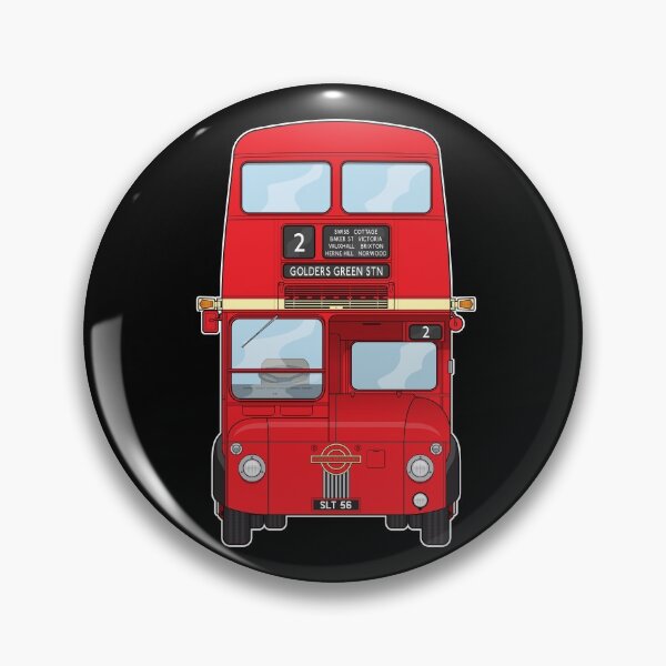 Item preview, London Routemaster RM1 SLT56 Vintage bus Illustration designed and sold by BFXIII.
