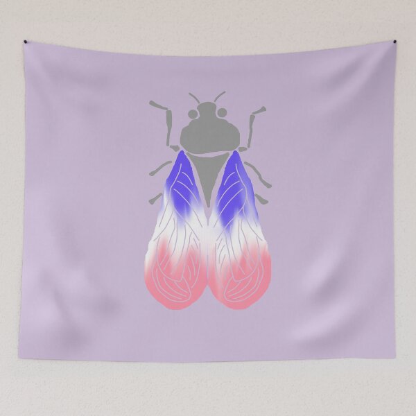 Item preview, Trans-Winged Cicada designed and sold by LochNestFarm.