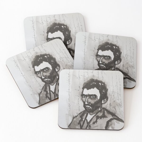Item preview, Original ink drawing of Van Gogh and his letters to brother Teo designed and sold by DaoZedd.