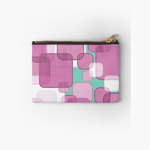 Item preview, Retro Square Bubbles - Pink and Teal designed and sold by Quooki.
