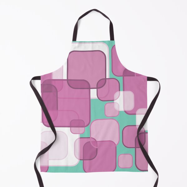 Item preview, Retro Square Bubbles - Pink and Teal designed and sold by Quooki.