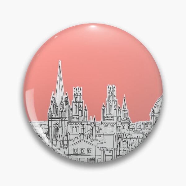 Item preview, Oxford Skyline  (Coral Version) designed and sold by Adam Regester.