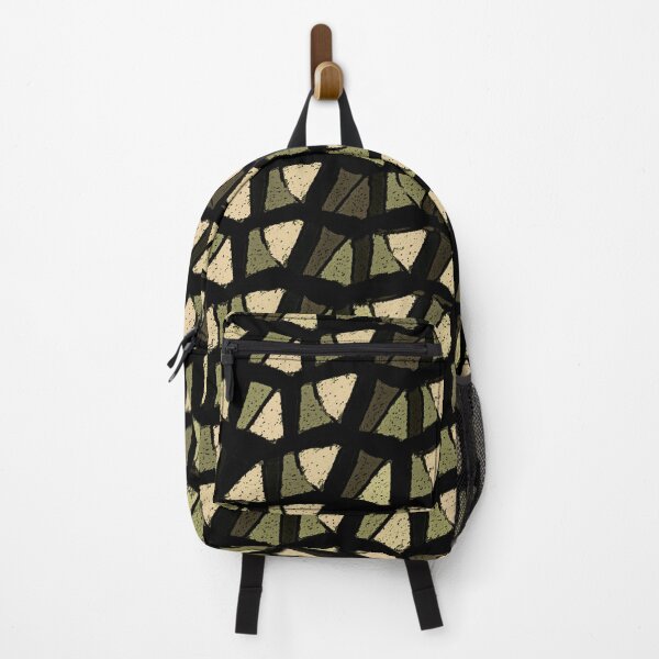 Item preview, Graphic geometric shapes - army green designed and sold by SulkaCreative.