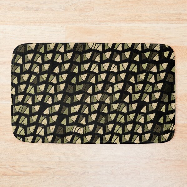 Item preview, Graphic geometric shapes - army green designed and sold by SulkaCreative.