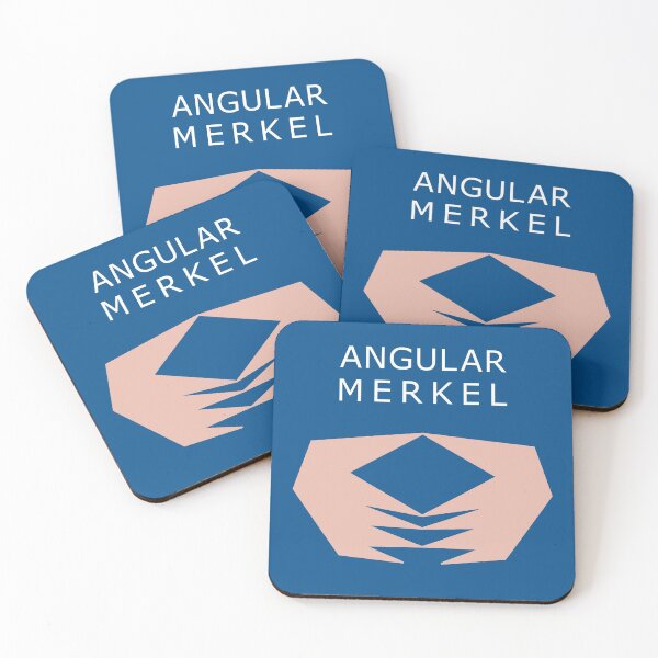 Artikelvorschau, ANGULAR MERKEL Wortspiel Bundeskanzlerin Angela Merkel Raute entworfen und verkauft von Decamegashop.