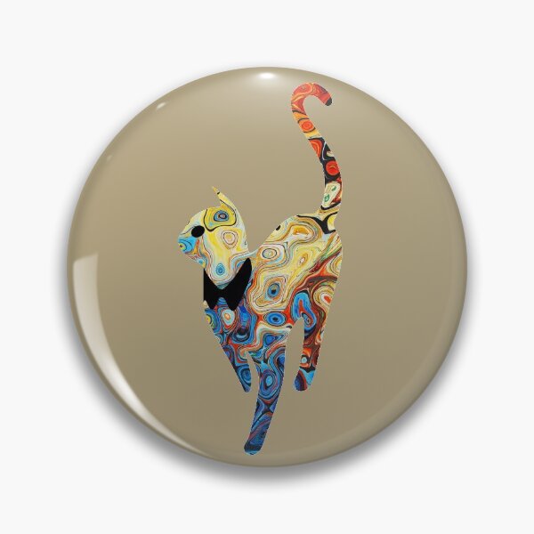 Item preview, Floral Cat in Flowers Popoki 610 designed and sold by VinBasis.