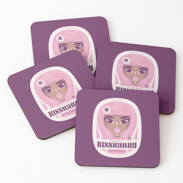 Item preview, Kisskandy - "Rosepetal" designed and sold by Rian Hughes.