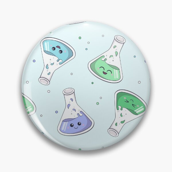 Item preview, Cute Laboratory Flask Pattern designed and sold by cutescience.