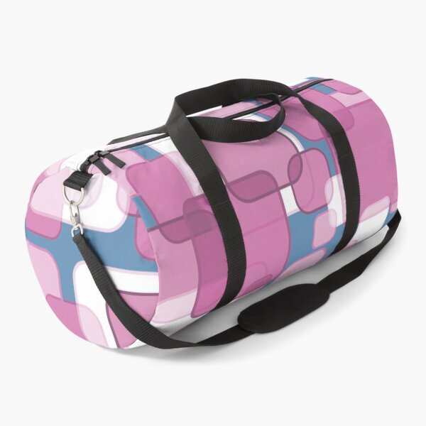 Item preview, Retro Square Bubbles - Pink and Blue designed and sold by Quooki.