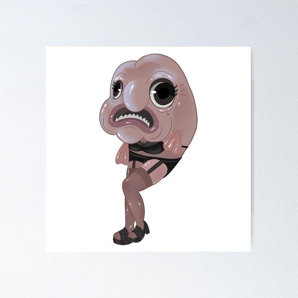 Item preview, Pez globo sexy designed and sold by DeePeeIllustr.