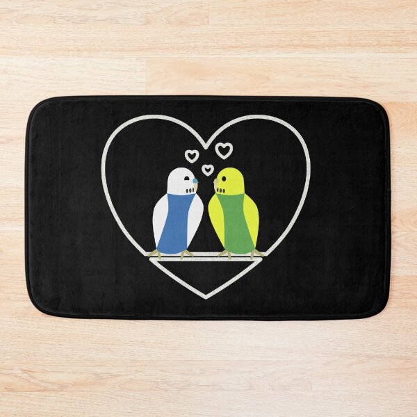 Item preview, Budgies in love, blue-green designed and sold by Cevetan.