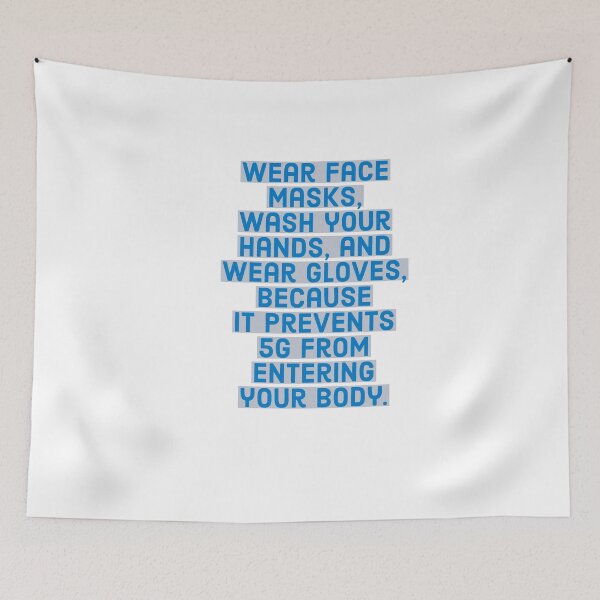 Item preview, Wear face mask, wash your hands. designed and sold by Andrew Hopgood.