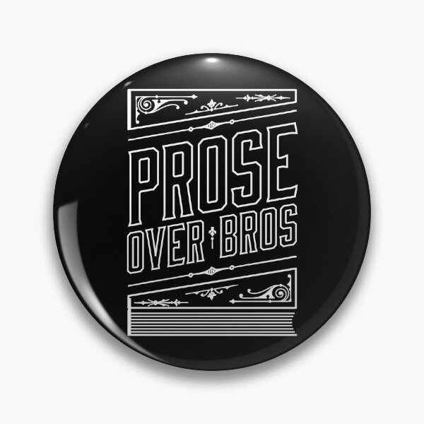 Item preview, Prose Over Bros Literary Bookish Writer Vintage Book Cover designed and sold by GrandeDuc.