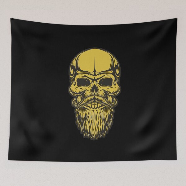 Item preview, Beard Skull designed and sold by Desandu.