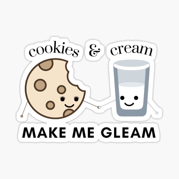 Cookies and Cream Sticker