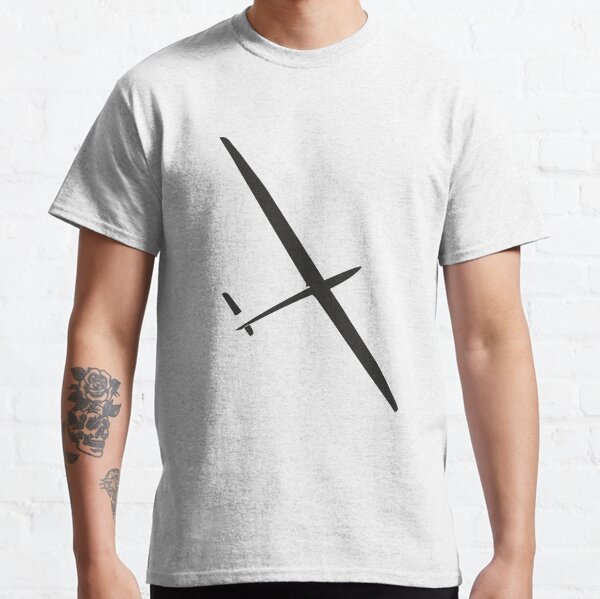 Glider flying glider pilot glider plane Classic T-Shirt
