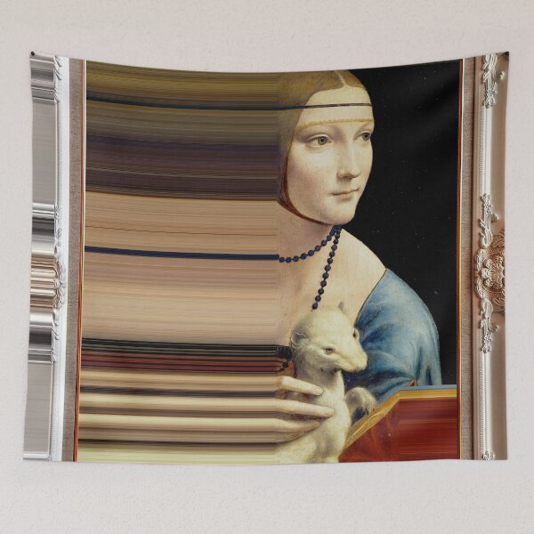 Item preview,  Rereading of Dama with Arminho by Da Vinci designed and sold by ThePortShop.