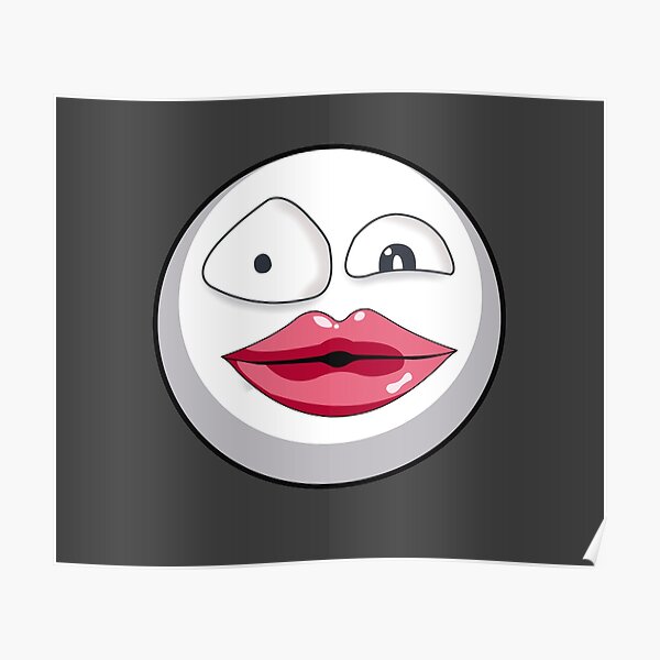 "sexy emoji" Poster by ZiphGames | Redbubble