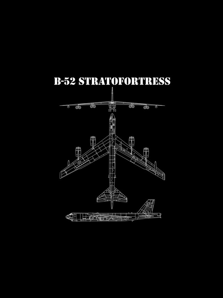 Aperçu 4 sur 4. Coque iPhone avec l'œuvre B-52 Stratofortress Aircraft Airplane Schematic Bomber B52 Gear créée et vendue par DynamicDesign.
