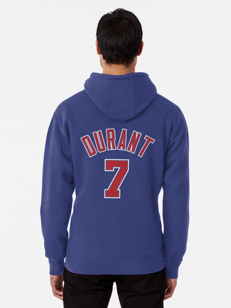 Kevin Durant Nets Jersey - Black Sticker for Sale by djstagge