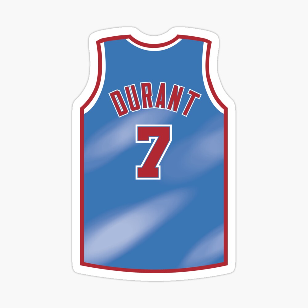 Kyrie Irving Nets Jersey - Black Sticker for Sale by djstagge