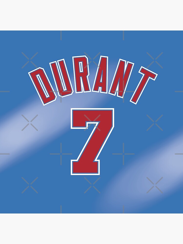 durant nets jersey blue