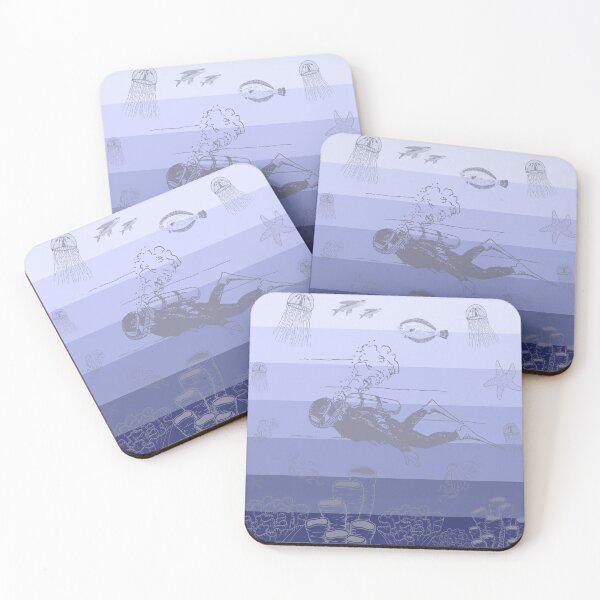 Item preview, Diving in the purple designed and sold by pumpqin.