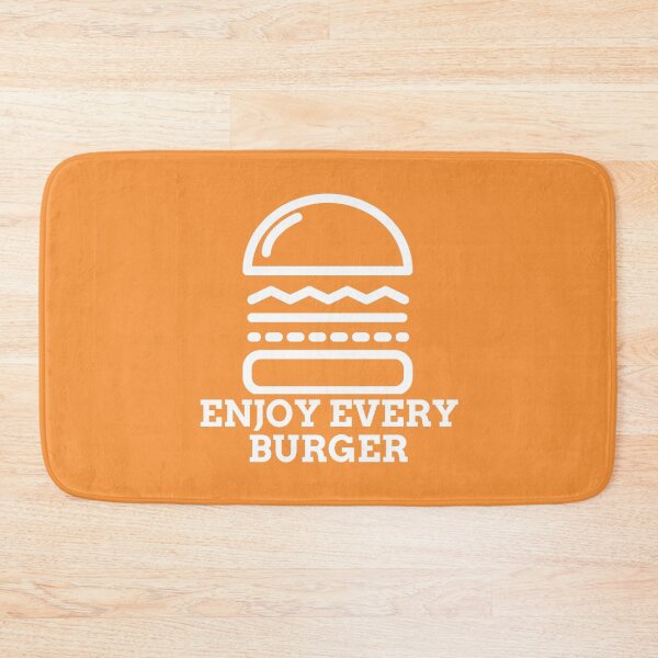 Item preview, Enjoy Every Burger designed and sold by mewsis.
