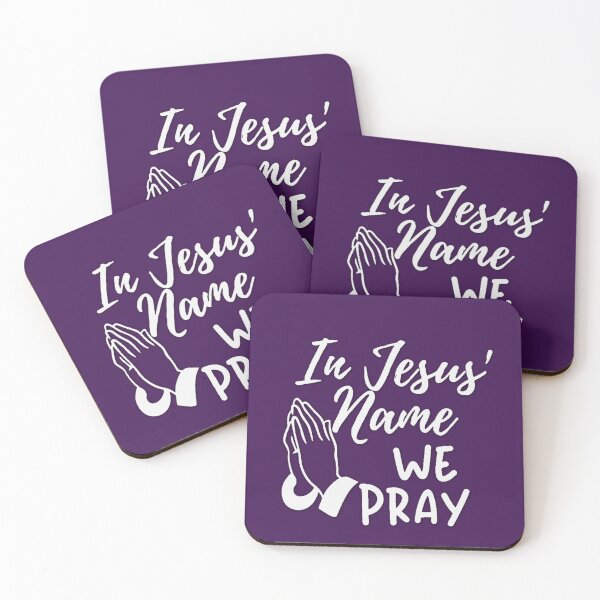 Item preview, Praying Hands In Jesus Name We Pray  designed and sold by hempress.