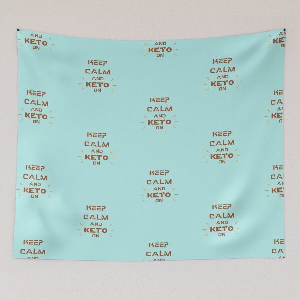 Item preview, Keep Calm and Keto On designed and sold by KetoLove.