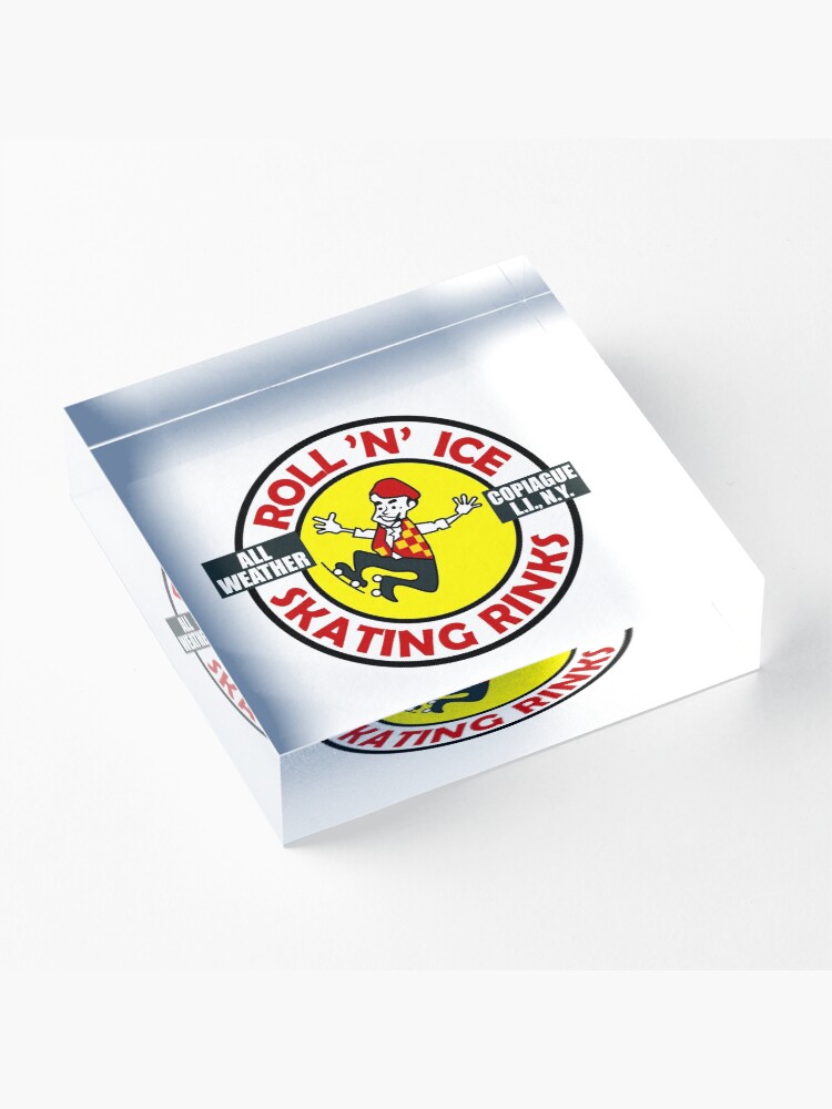 Alternate view of Roll 'N' Ice Skating Rinks - Copiague, New York Acrylic Block