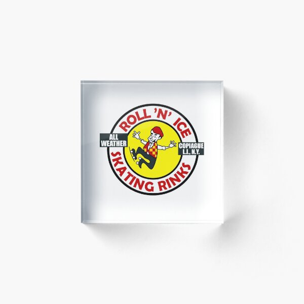 Roll 'N' Ice Skating Rinks - Copiague, New York Acrylic Block