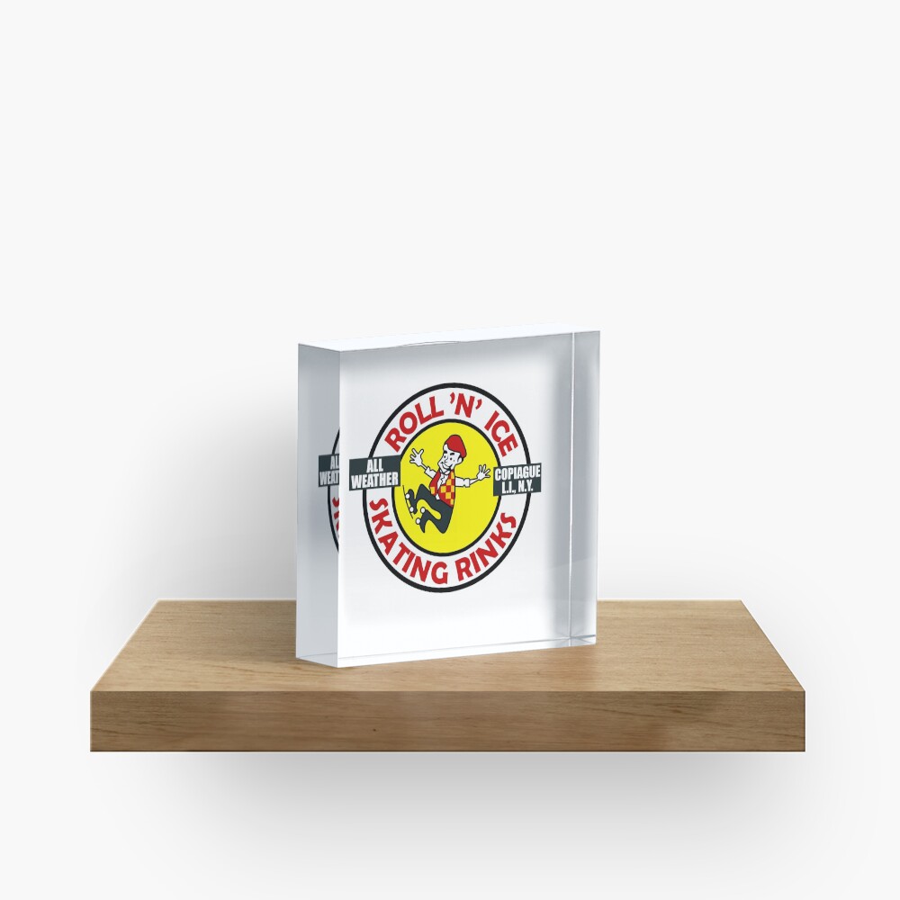 Roll 'N' Ice Skating Rinks - Copiague, New York Acrylic Block