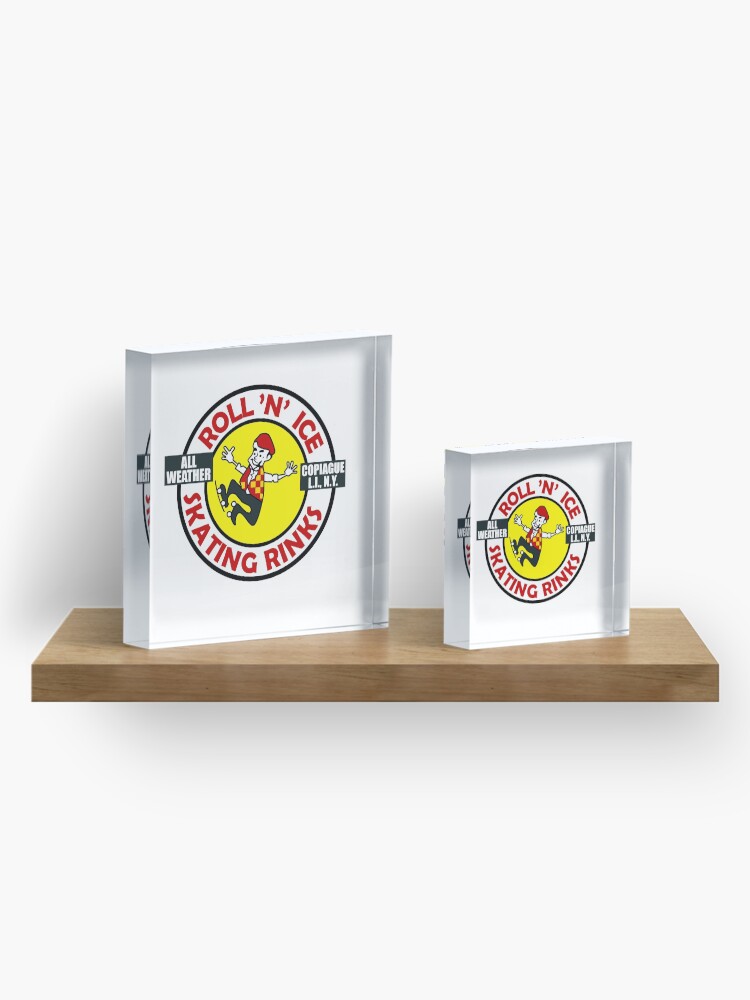 Alternate view of Roll 'N' Ice Skating Rinks - Copiague, New York Acrylic Block