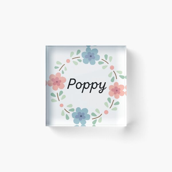 Item preview, Baby names - Poppy designed and sold by Pasan-hpmm.