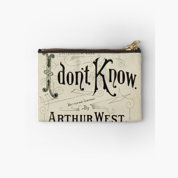 Item preview, I Don't Know designed and sold by rejon.