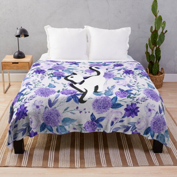 Item preview, Floral Cat in Flowers Popoki 611 designed and sold by VinBasis.