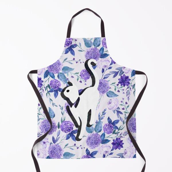 Item preview, Floral Cat in Flowers Popoki 611 designed and sold by VinBasis.