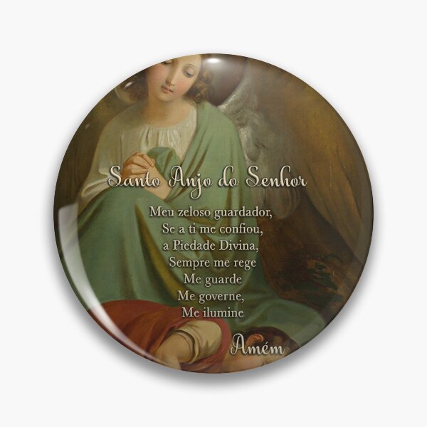 Item preview, Guardian Angel Prayer in Portuguese designed and sold by ArmorOfGodStore.