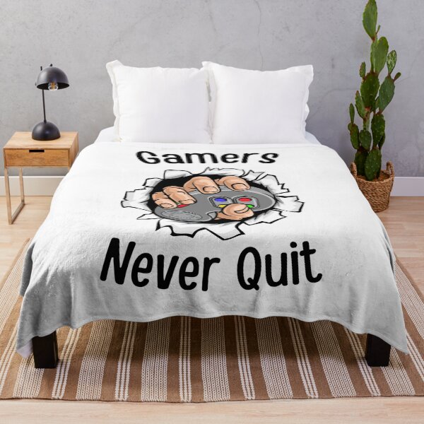 Item preview, Gamers Never Quit designed and sold by palaco210.