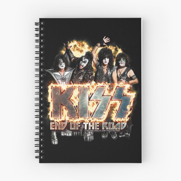 Item preview, KISS ® the band - End of the Road on Fire Logo designed and sold by musmus76.