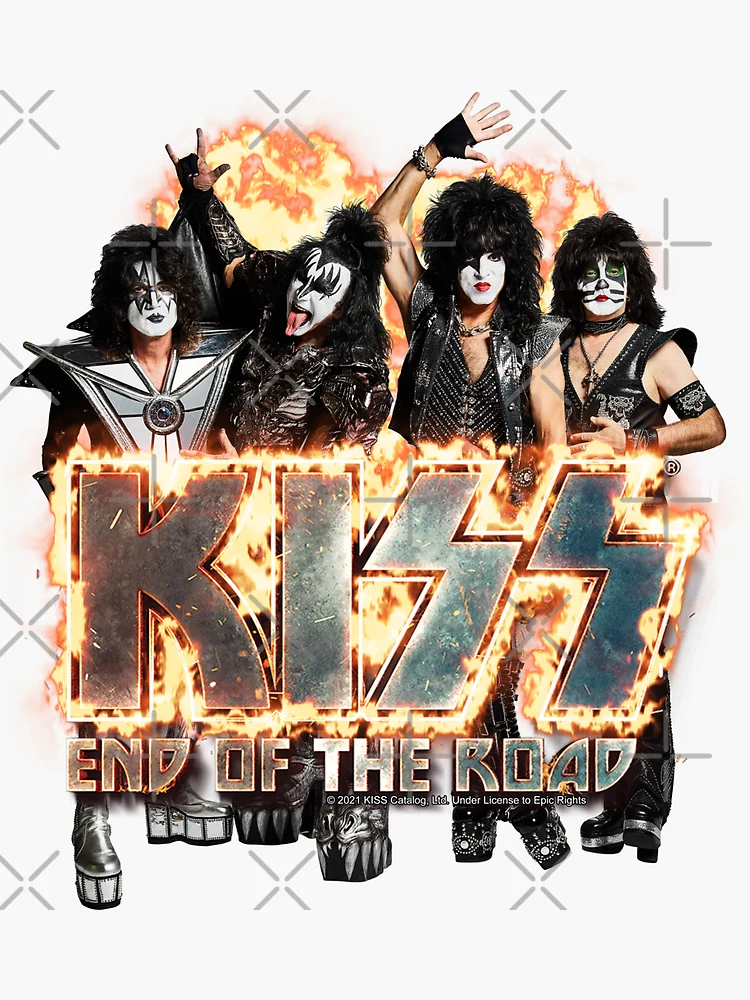KISSロック・ファイヤーラウンドタオル　2019END OF THE ROAD 超可爱 KISS ロック・ファイヤー・ラウンドタオル 2019 END OF