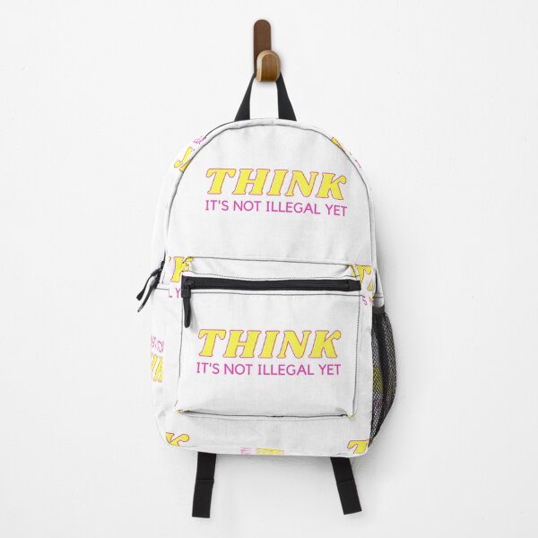 Item preview, THINK IS NOT ILLEGAL YET - Anti political party - light designed and sold by My-Queens-Store.