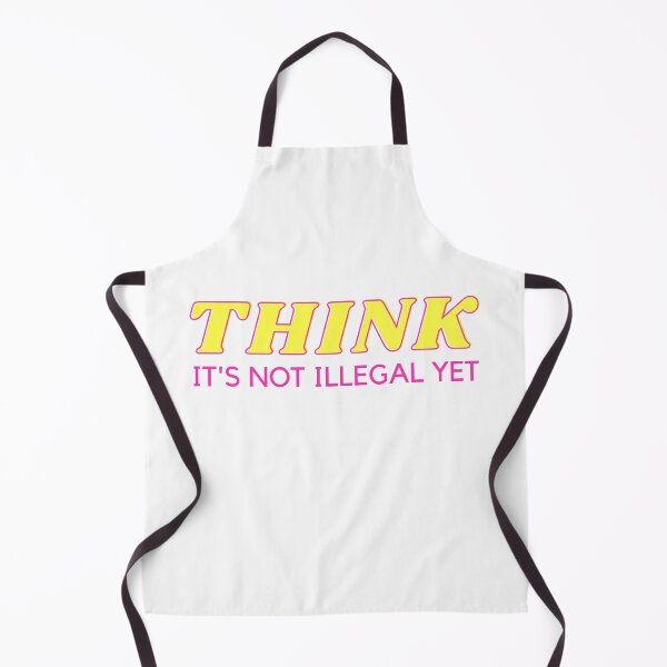 Item preview, THINK IS NOT ILLEGAL YET - Anti political party - light designed and sold by My-Queens-Store.