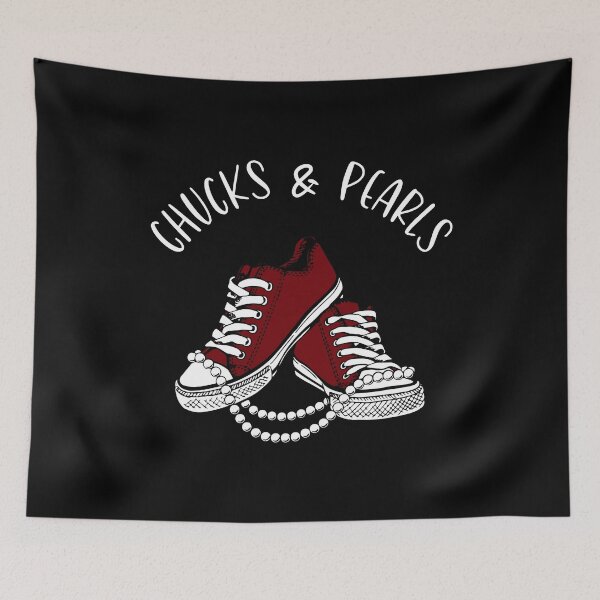 Item preview, Chucks And Pearls designed and sold by designbychow.