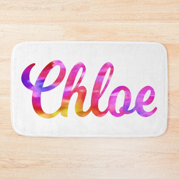 Item preview, Chloe girls name pretty design designed and sold by ComicKitsch.